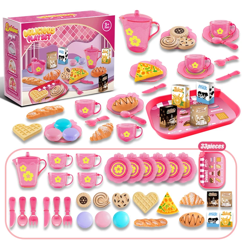 لعبة طقم شاي للفتيات الصغيرات  - مراجعة Food Snacks For Kids Party وسعره